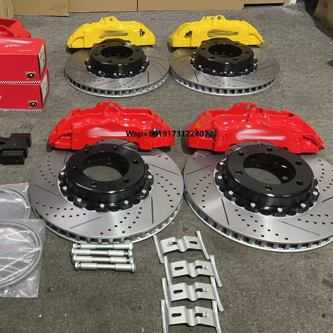 Forged Front Brake Caliper 4 Piston - Nuevo juego de pinzas de freno