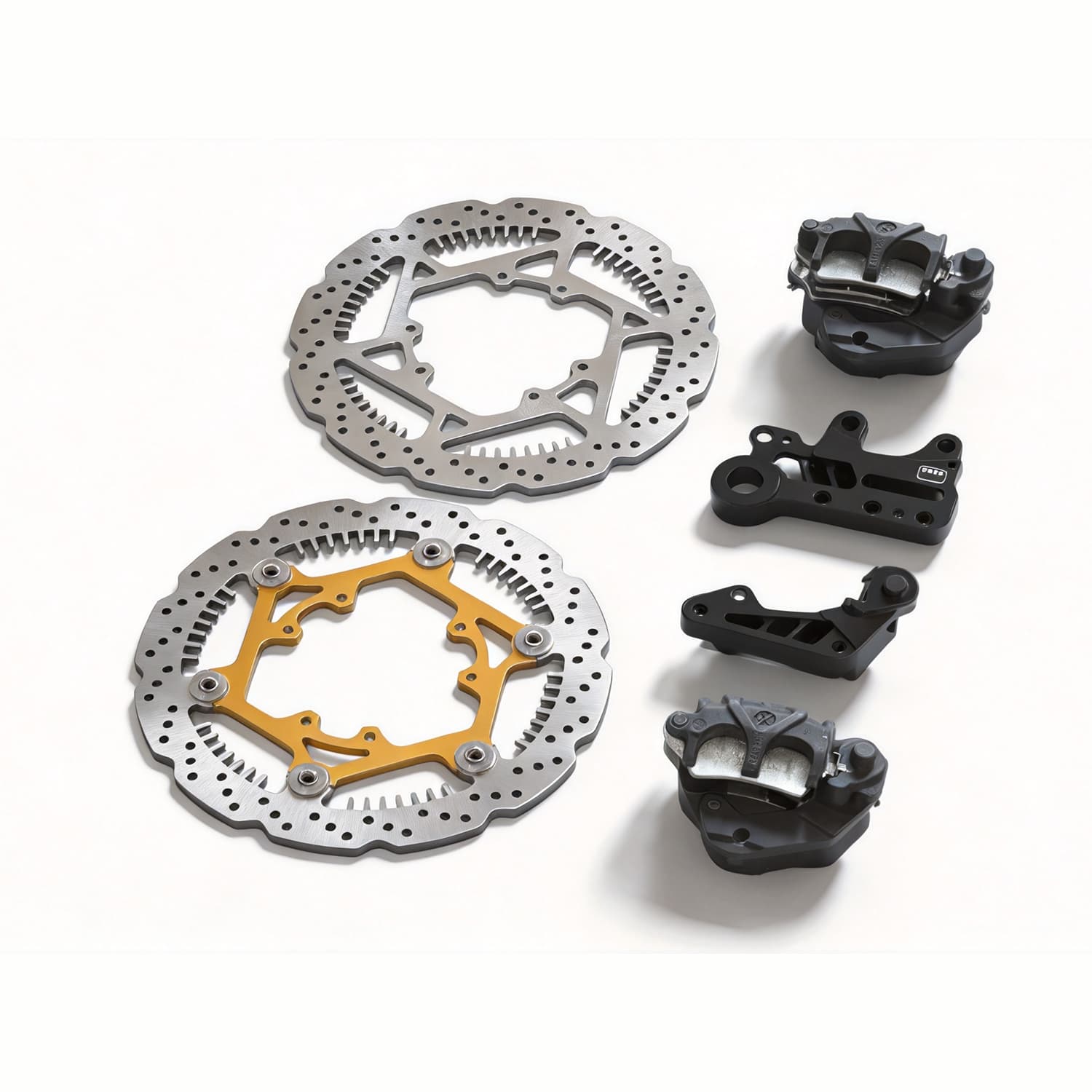 Front Rear Brake Caliper Bracket Kit - Kit de Mejora de Frenos Ultra
