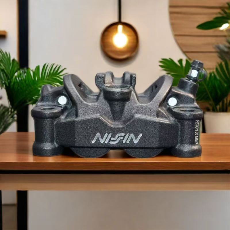 Pinza de freno Nissin forjada  - Forged Front Brake Caliper 4 Piston reseña y precio
