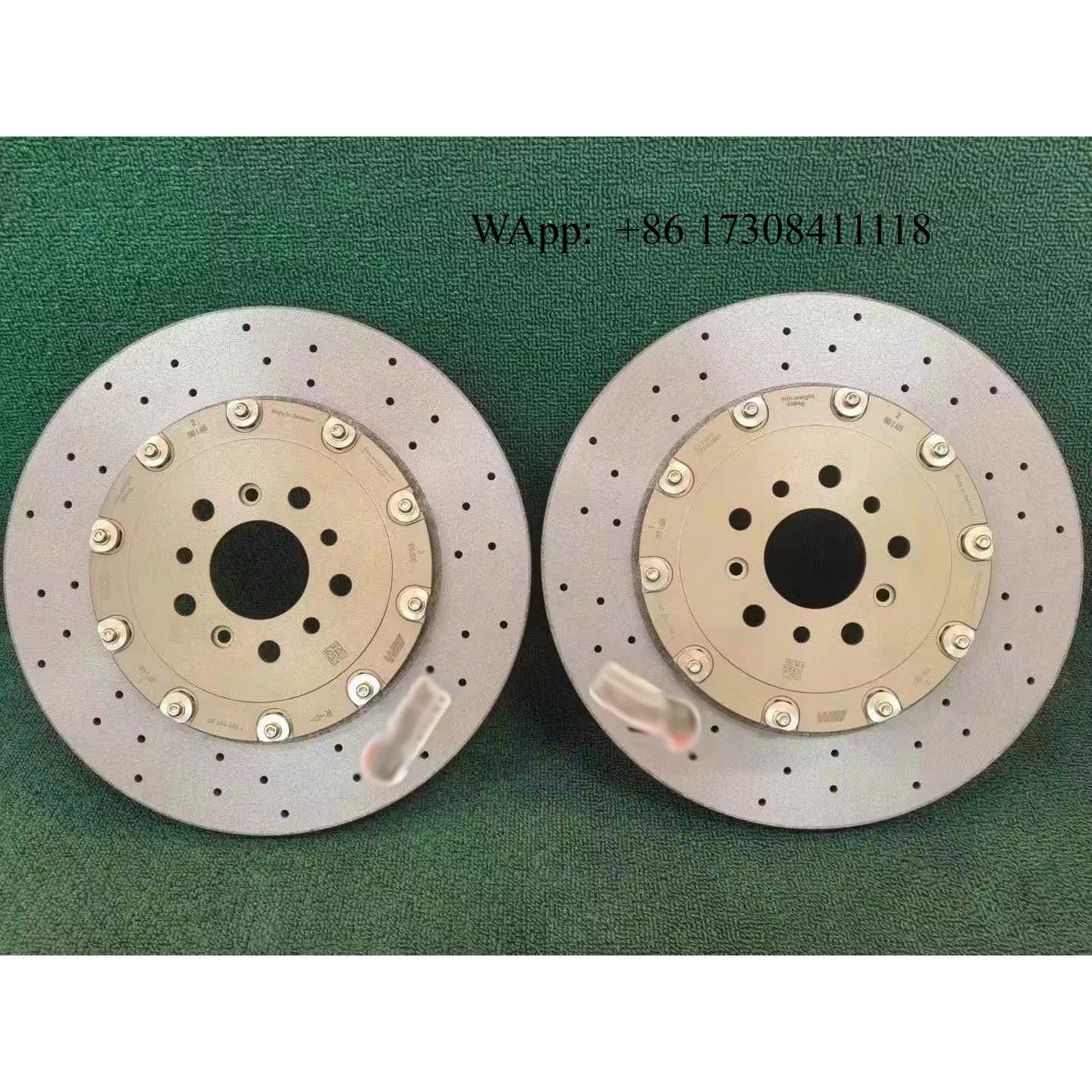 Juego de pinzas de freno de al - Forged Front Brake Caliper 4 Piston reseña y precio