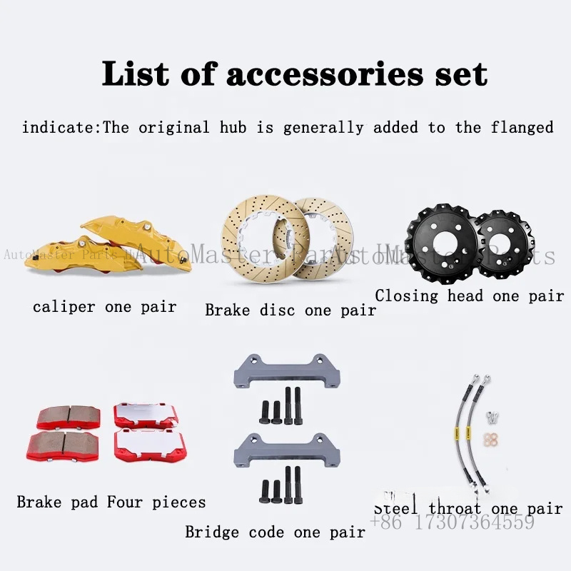 Kit de Frenos de Alto Rendimie - Forged Front Brake Caliper 4 Piston reseña y precio