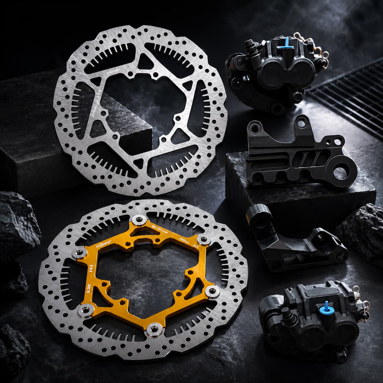 Kit de Mejora de Frenos Ultra  - Front Rear Brake Caliper Bracket Kit reseña y precio